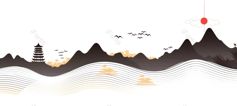 装饰图片,天空元素,传统PNG,插画免抠素材